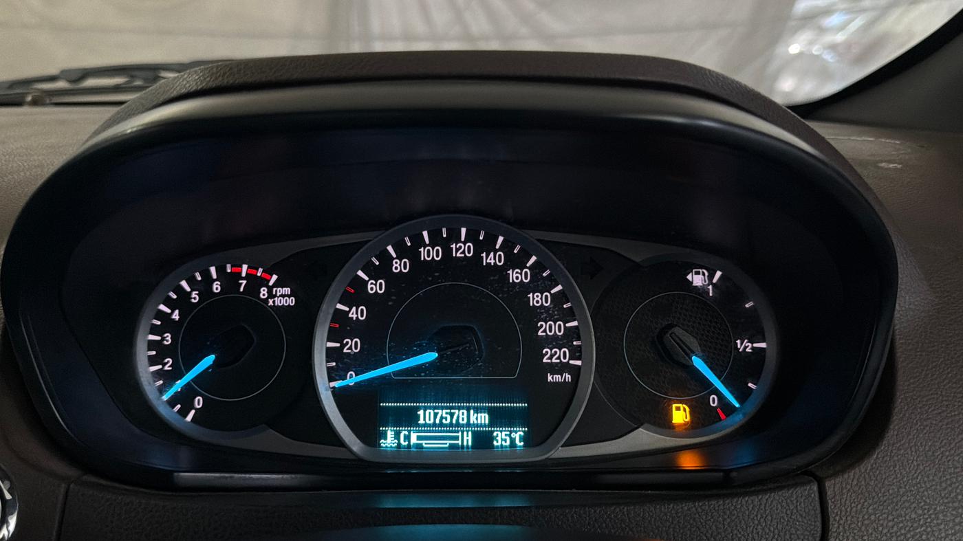 2018 Ford FREESTYLE TITANIUM 1.2 PETROL, Petrol, Manual, 1,07,569 km, Odometer Image