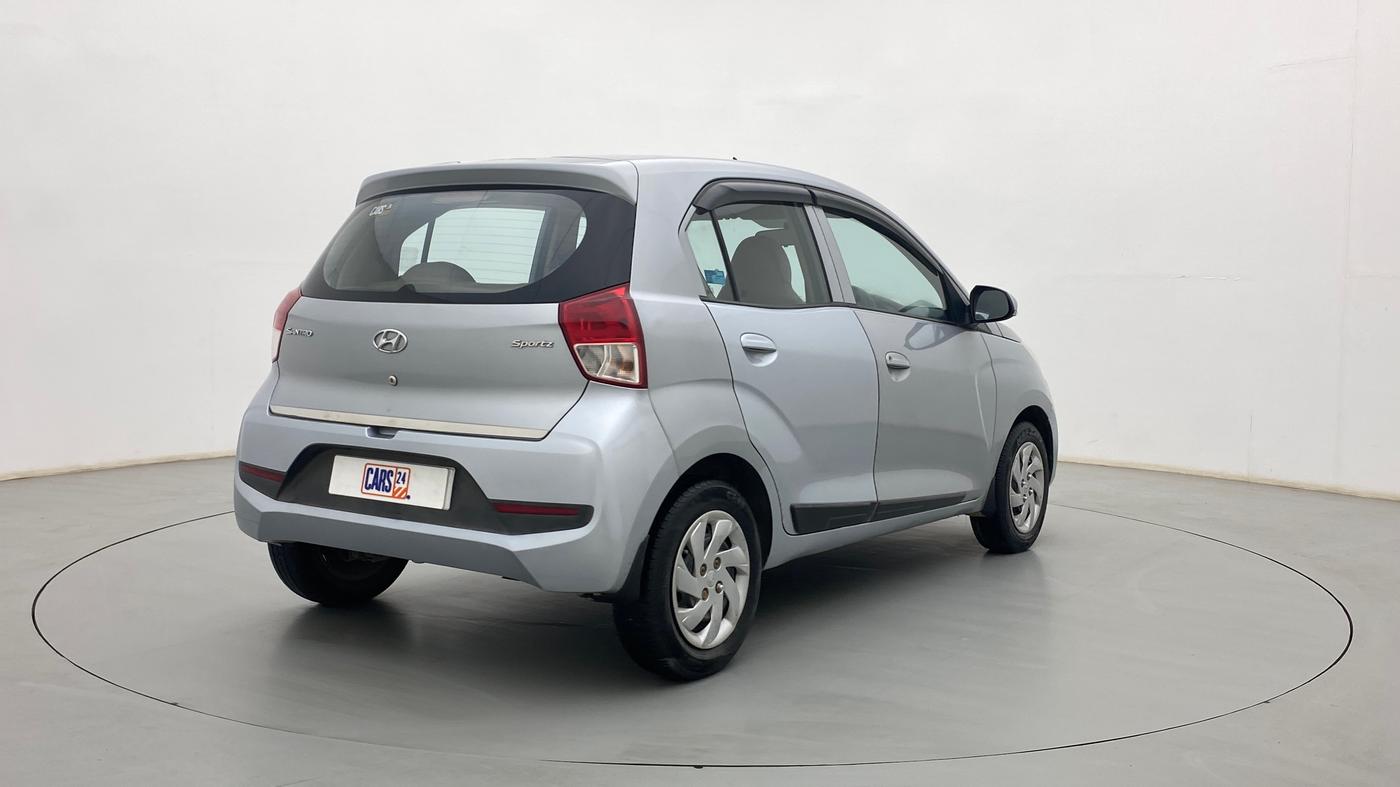 2018 Hyundai NEW SANTRO SPORTZ MT, Petrol, Manual, 1,04,192 km, Right Back Diagonal