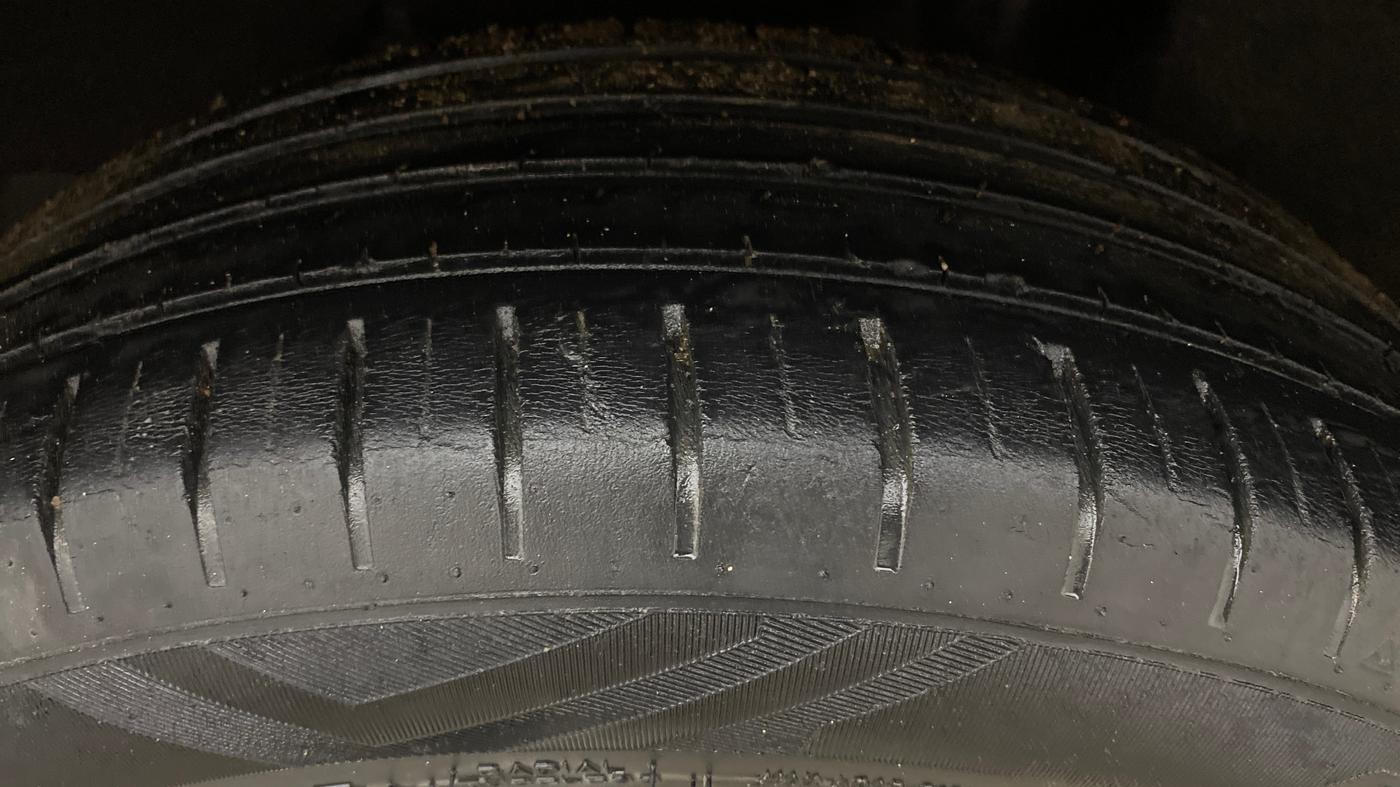 2021 Maruti Baleno ZETA PETROL 1.2, Petrol, Manual, 53,163 km, Left Rear Tyre Tread