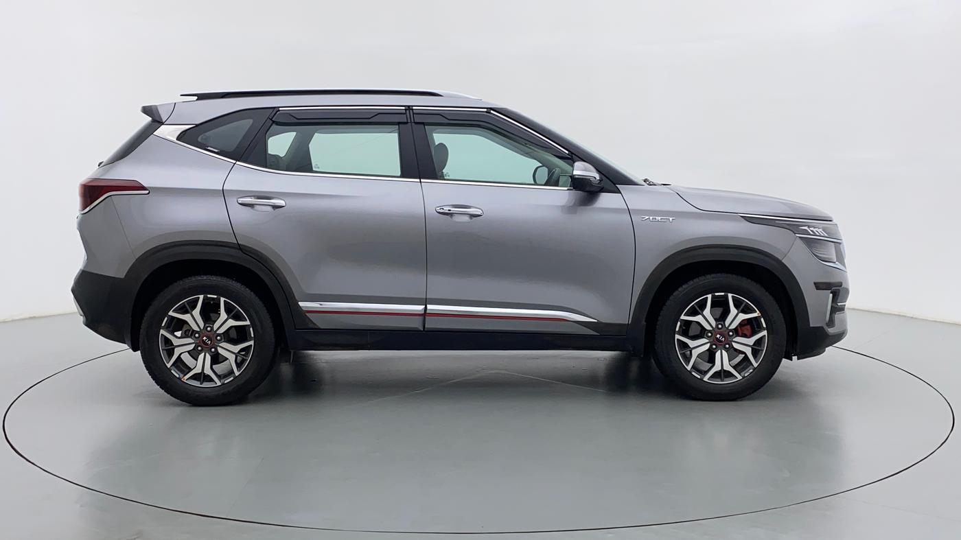 2020 KIA SELTOS 1.4 GTX+ TURBO GDI PETROL AT, Petrol, Automatic, 22,262 km, Right Side
