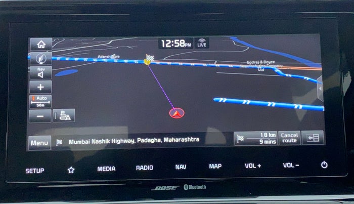 2020 KIA SELTOS 1.4 GTX+ TURBO GDI PETROL AT, Petrol, Automatic, 22,262 km, Navigation System