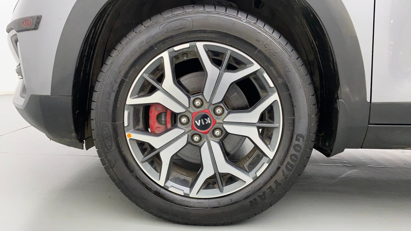 2020 KIA SELTOS 1.4 GTX+ TURBO GDI PETROL AT, Petrol, Automatic, 22,262 km, Left Front Wheel