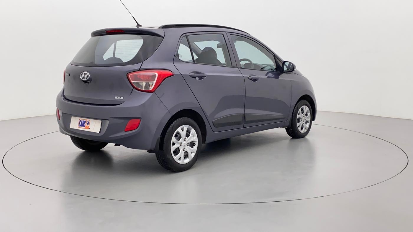 2016 Hyundai Grand i10 SPORTZ 1.2 KAPPA VTVT, Petrol, Manual, 63,204 km, Right Back Diagonal