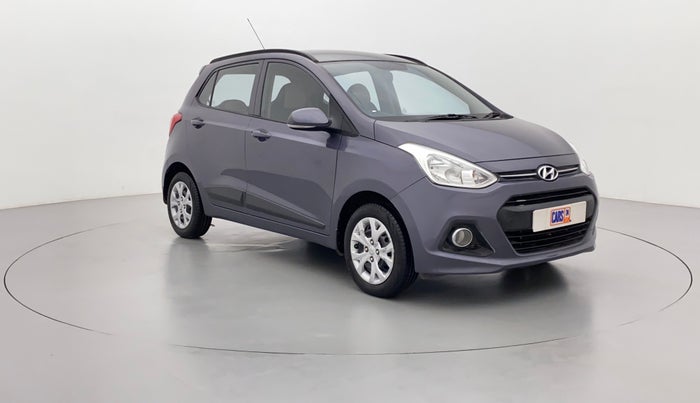 2016 Hyundai Grand i10 SPORTZ 1.2 KAPPA VTVT, Petrol, Manual, 63,204 km, Right Front Diagonal