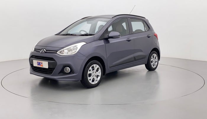2016 Hyundai Grand i10 SPORTZ 1.2 KAPPA VTVT, Petrol, Manual, 63,204 km, Left Front Diagonal