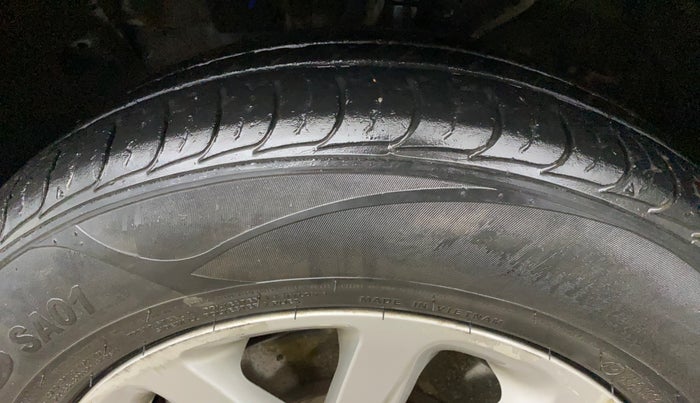 2019 Hyundai Creta SX 1.6 PETROL, Petrol, Manual, 55,390 km, Left Front Tyre Tread