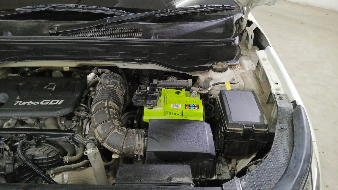 2023 Hyundai VENUE SX (O) 1.0 TURBO DCT, Petrol, Automatic, 27,685 km, Engine View - Left