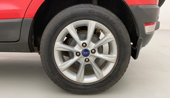 2018 Ford Ecosport TITANIUM 1.5L DIESEL, Diesel, Manual, 1,14,427 km, Left Rear Wheel