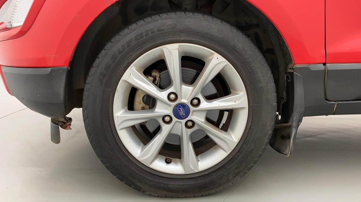 2018 Ford Ecosport TITANIUM 1.5L DIESEL, Diesel, Manual, 1,14,427 km, Left Front Wheel