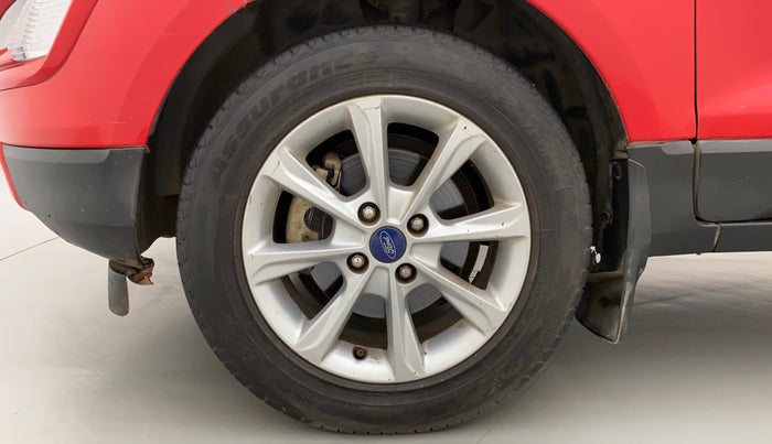 2018 Ford Ecosport TITANIUM 1.5L DIESEL, Diesel, Manual, 1,14,427 km, Left Front Wheel