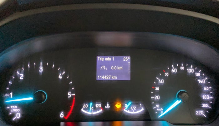 2018 Ford Ecosport TITANIUM 1.5L DIESEL, Diesel, Manual, 1,14,427 km, Odometer Image