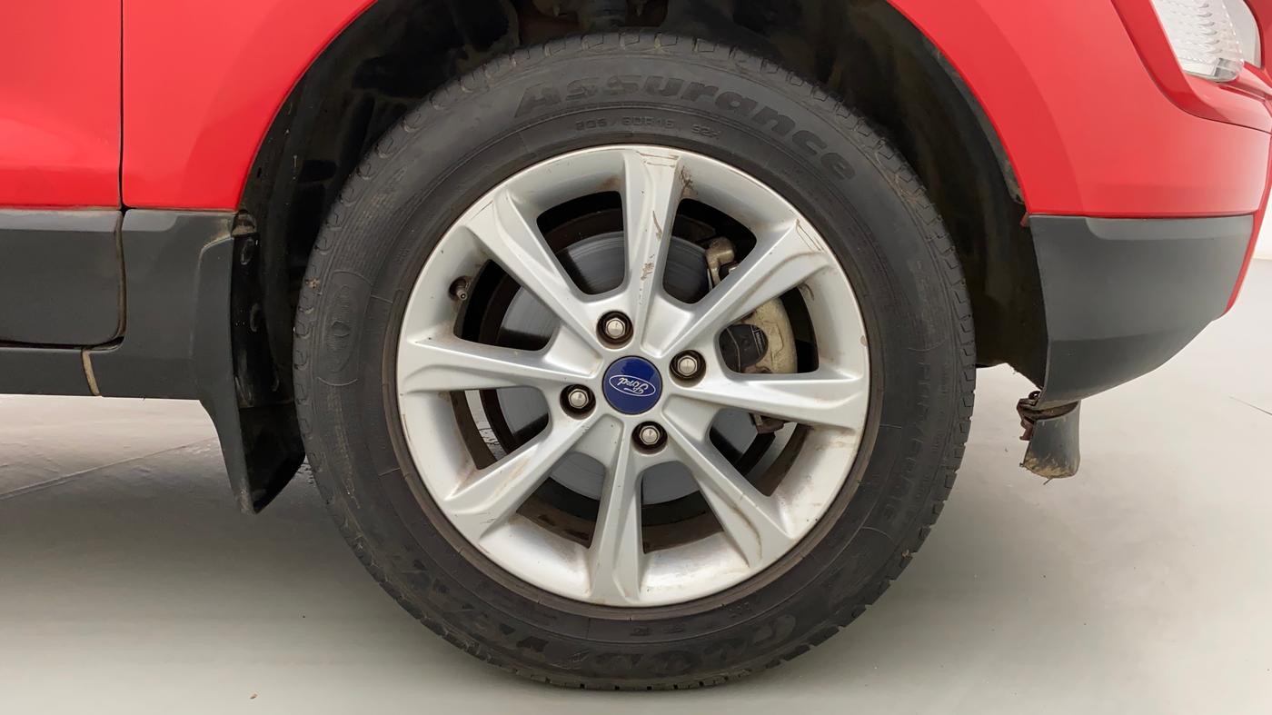 2018 Ford Ecosport TITANIUM 1.5L DIESEL, Diesel, Manual, 1,14,427 km, Right Front Wheel