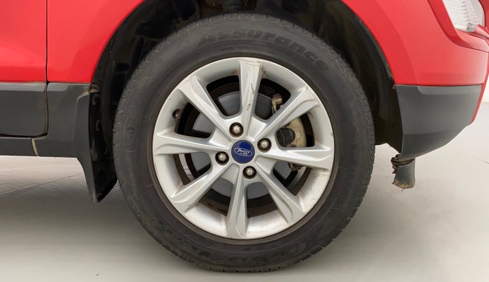2018 Ford Ecosport TITANIUM 1.5L DIESEL, Diesel, Manual, 1,14,427 km, Right Front Wheel