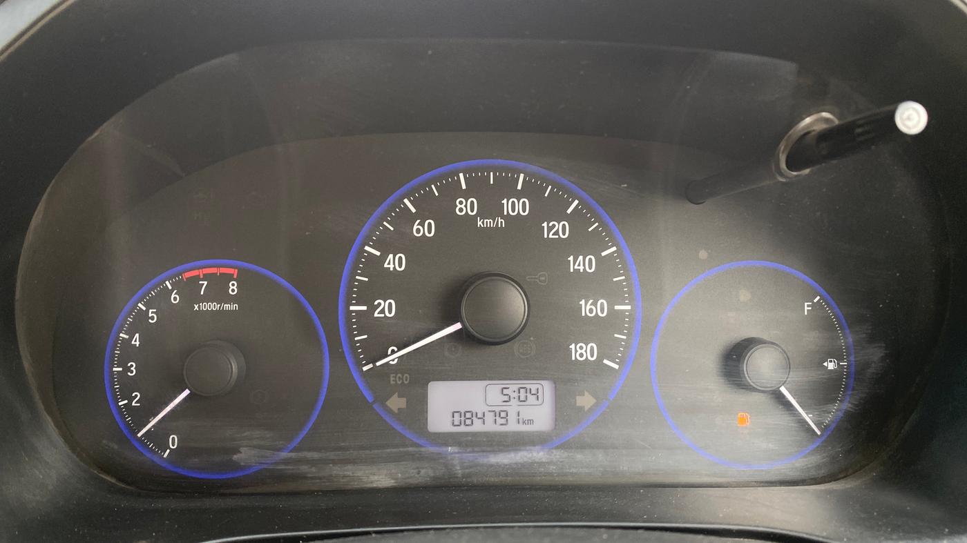 2017 Honda Amaze 1.2L I-VTEC S OPT, CNG, Manual, 84,830 km, Odometer Image