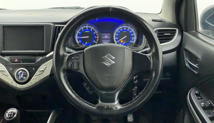 2018 Maruti Baleno DELTA PETROL 1.2, Petrol, Manual, 77,462 km, Steering Wheel Close Up
