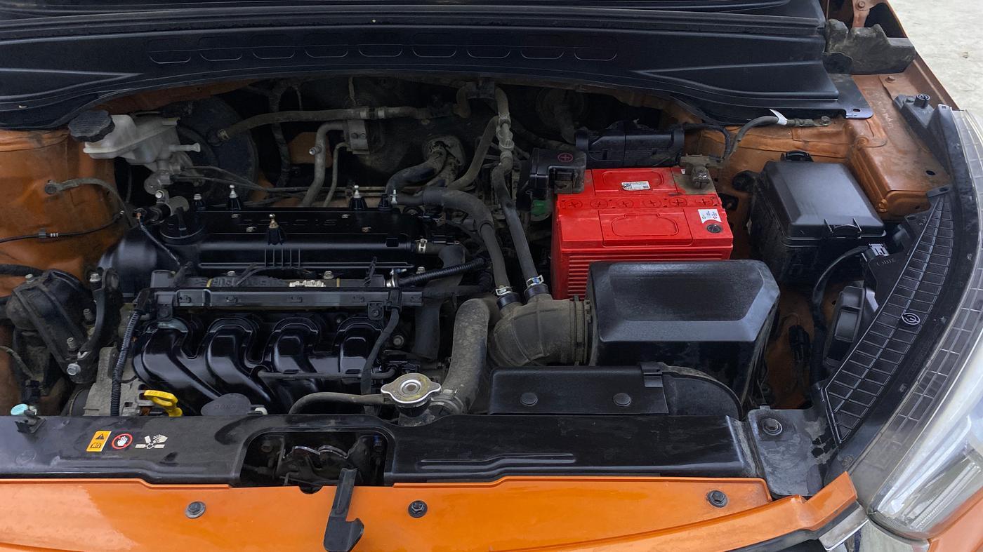 2019 Hyundai Creta SX AT 1.6 PETROL, Petrol, Automatic, 76,559 km, Engine View - Left