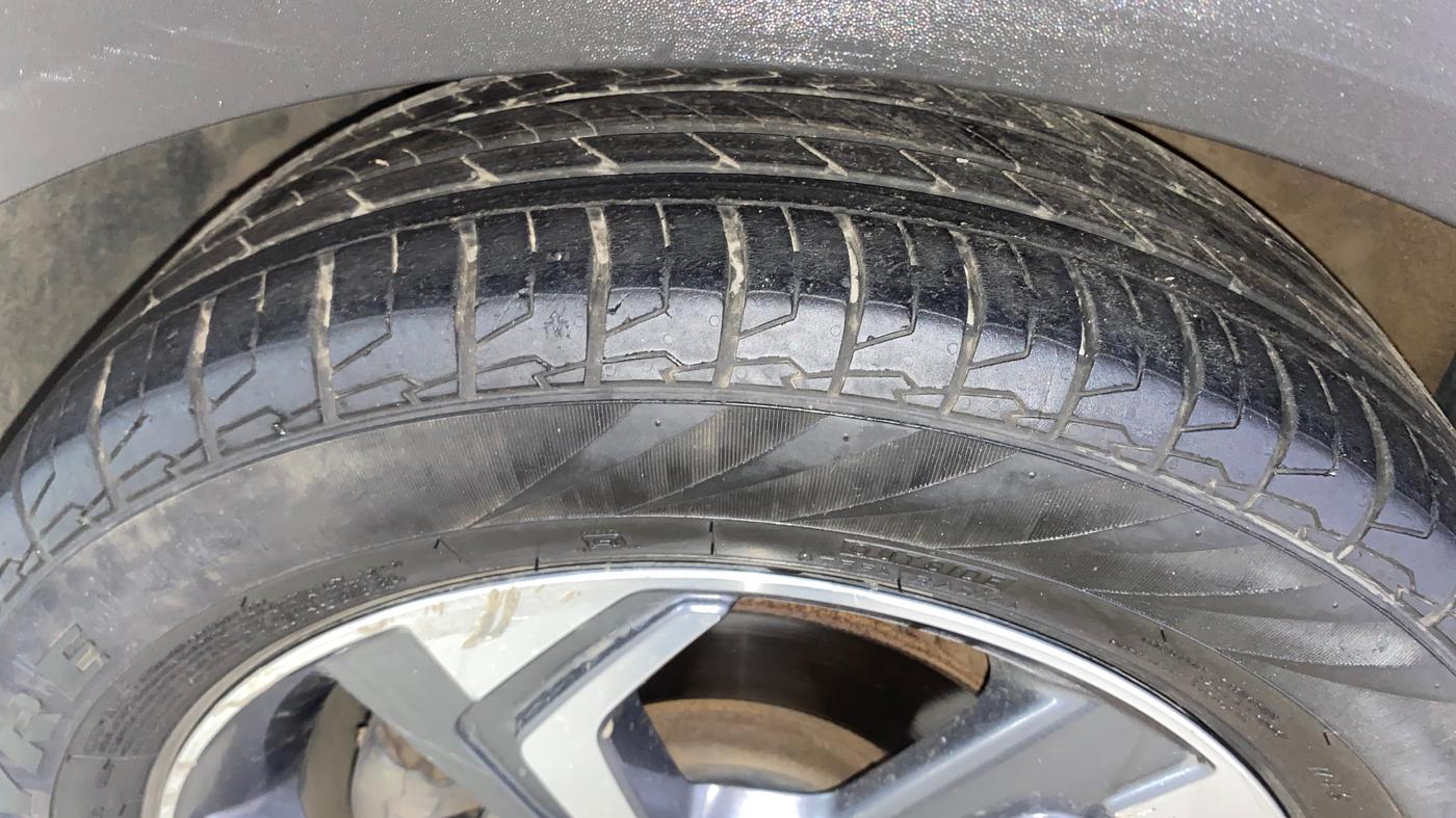 2019 Hyundai Creta SX AT 1.6 PETROL, Petrol, Automatic, 76,559 km, Left Front Tyre Tread