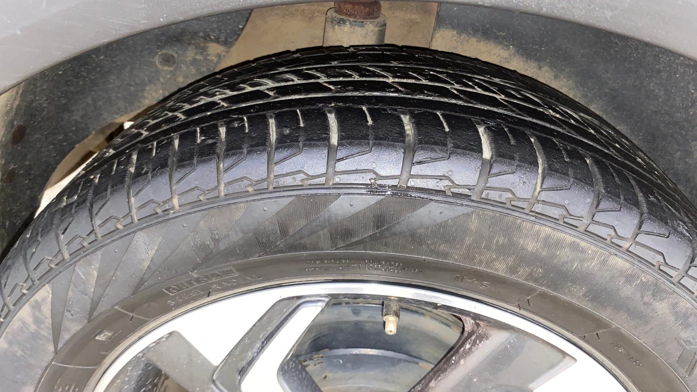 2019 Hyundai Creta SX AT 1.6 PETROL, Petrol, Automatic, 76,559 km, Right Rear Tyre Tread