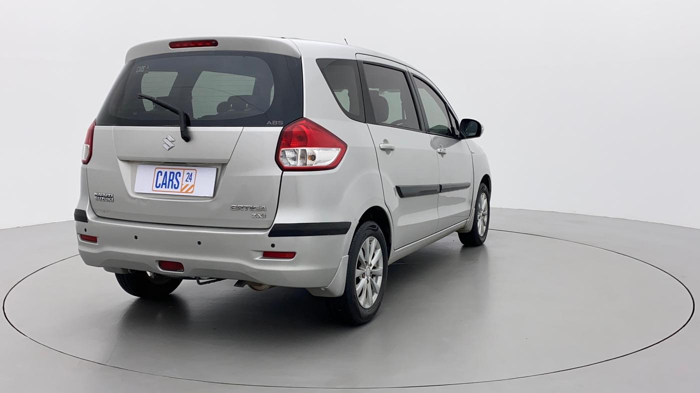 2012 Maruti Ertiga ZXI, Petrol, Manual, 65,874 km, Right Back Diagonal