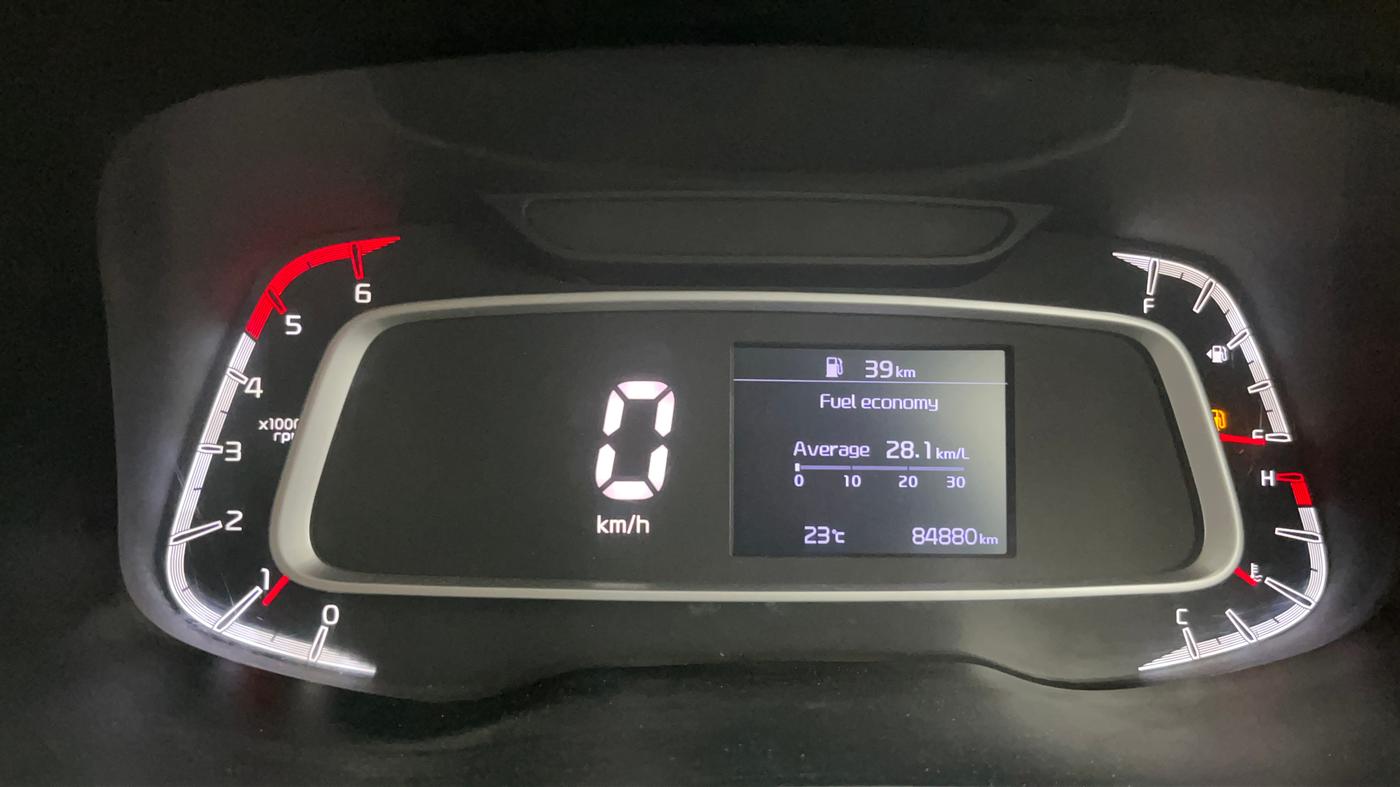 2020 KIA SONET HTK PLUS 1.5, Diesel, Manual, 84,886 km, Odometer Image