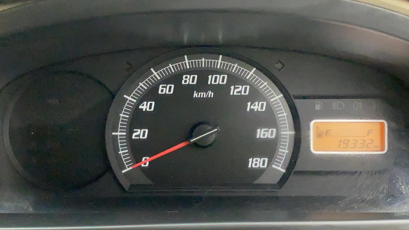 2010 Maruti Zen Estilo LXI, Petrol, Manual, 19,332 km, Odometer Image