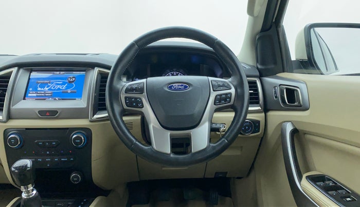 2016 Ford Endeavour 2.2l 4X4 MT Trend, Diesel, Manual, 46,767 km, Steering Wheel Close Up
