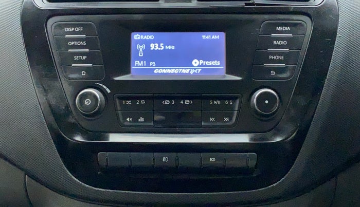 2017 Tata TIGOR XT PETROL, Petrol, Manual, 65,169 km, Infotainment System