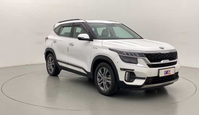 2020 KIA SELTOS HTX+ AT 1.5 DIESEL, Diesel, Automatic, 44,301 km, Right Front Diagonal