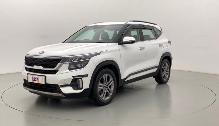 2020 KIA SELTOS HTX+ AT 1.5 DIESEL, Diesel, Automatic, 44,301 km, Left Front Diagonal