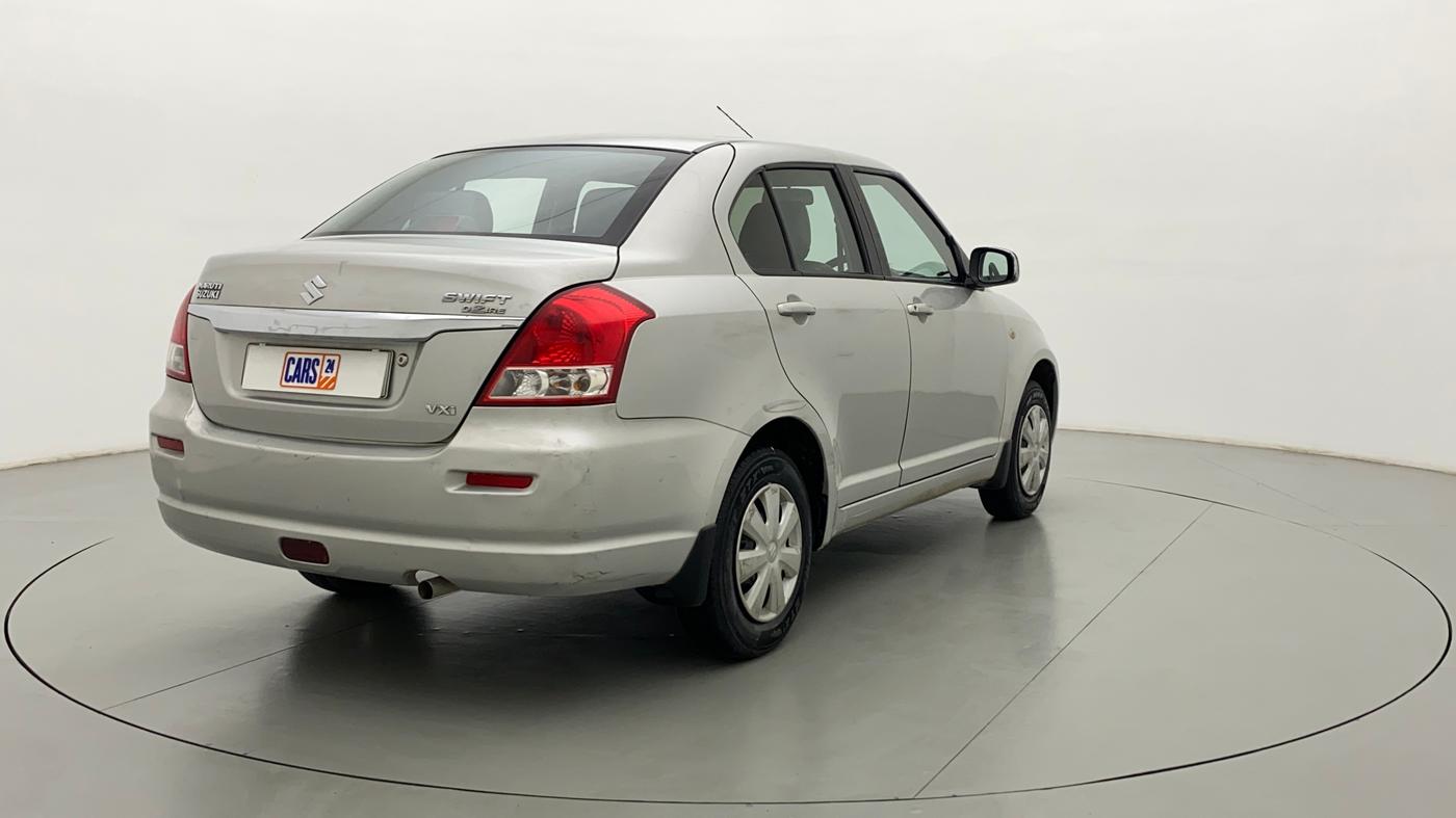 2011 Maruti Swift Dzire VXI, Petrol, Manual, 82,915 km, Right Back Diagonal