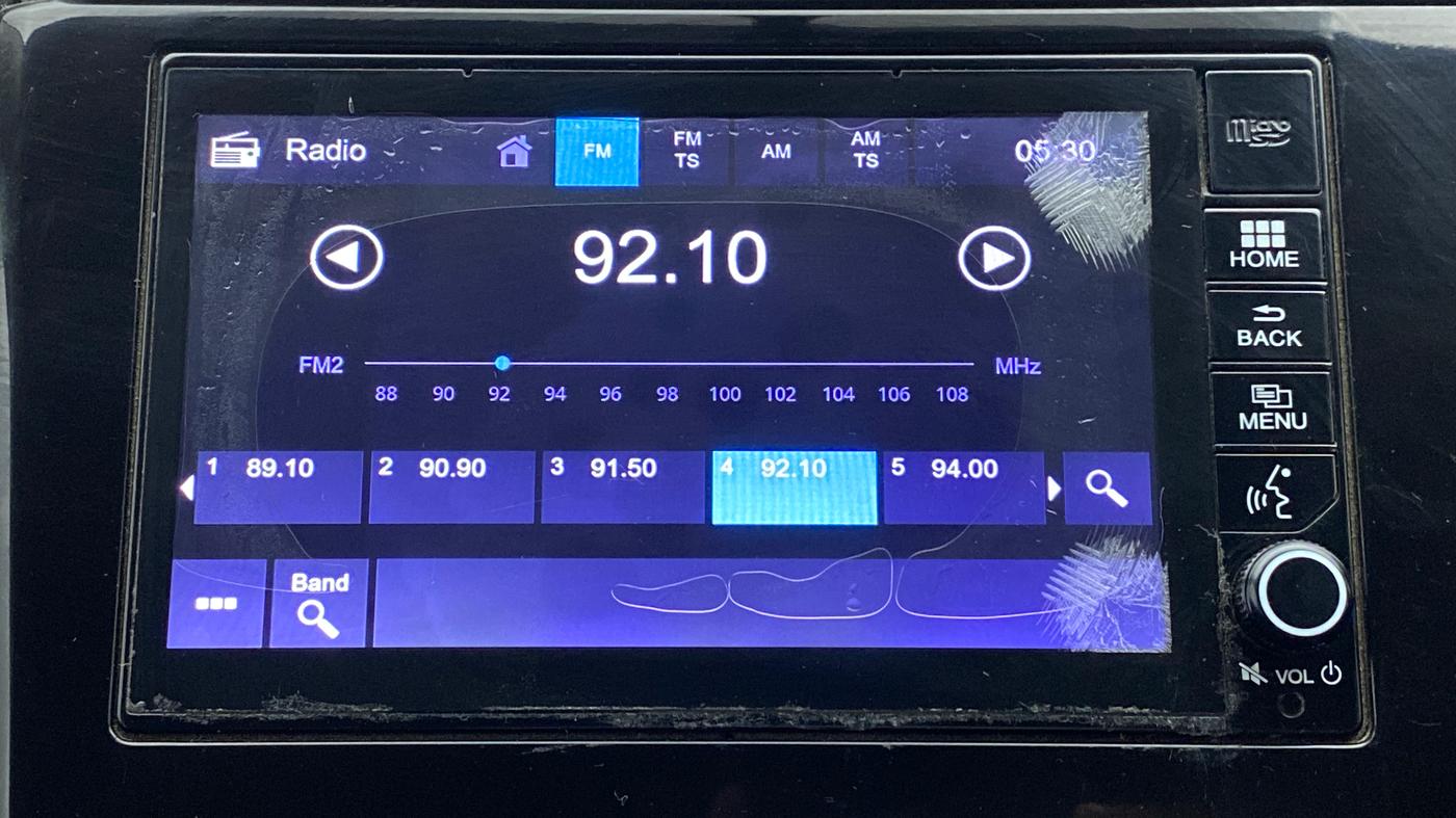 2018 Honda WR-V 1.2L I-VTEC VX MT, CNG, Manual, 68,667 km, Infotainment System