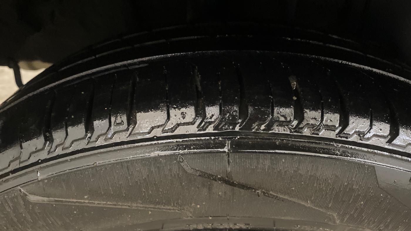 2020 Tata TIGOR XZ PLUS PETROL, Petrol, Manual, 62,949 km, Right Rear Tyre Tread