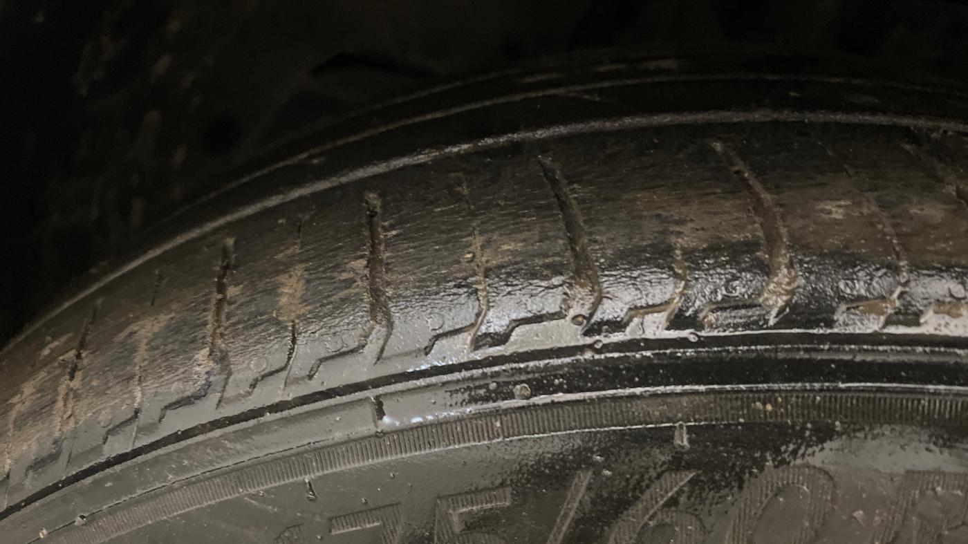 2020 Tata TIGOR XZ PLUS PETROL, Petrol, Manual, 62,949 km, Left Front Tyre Tread