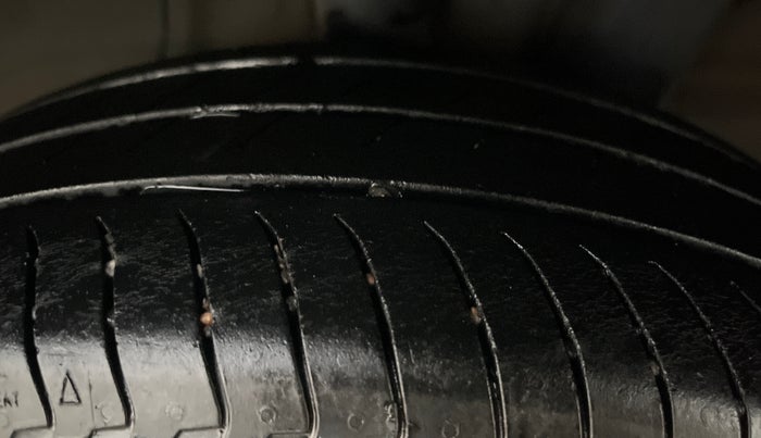 2024 Hyundai EXTER SX(O) CONNECT 1.2 AMT, Petrol, Automatic, 17,222 km, Left Rear Tyre Tread