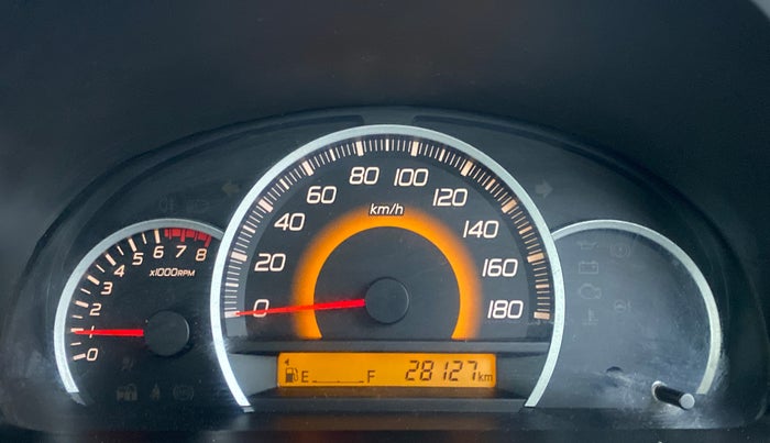 2014 Maruti Wagon R 1.0 VXI, Petrol, Manual, 28,171 km, Odometer Image