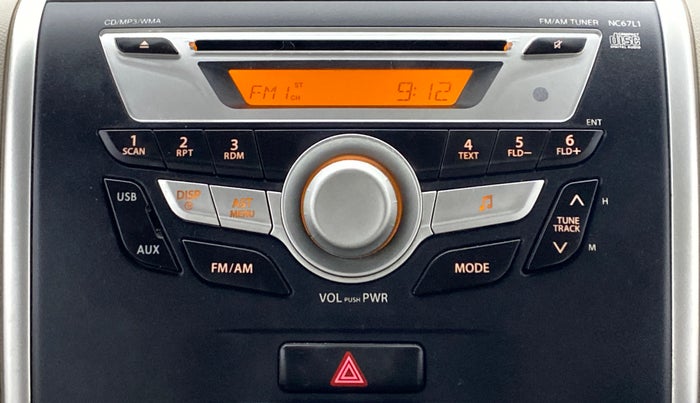 2014 Maruti Wagon R 1.0 VXI, Petrol, Manual, 28,171 km, Infotainment System