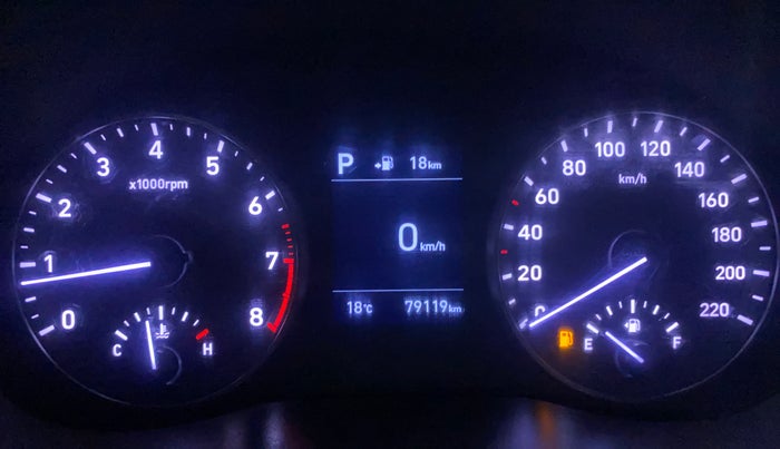 2019 Hyundai Verna 1.6 VTVT SX (O) AT, Petrol, Automatic, 79,119 km, Odometer Image