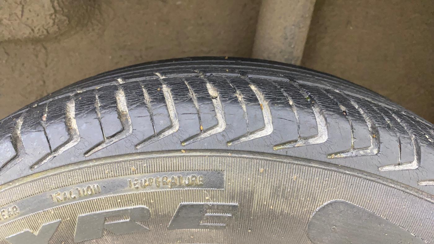 2019 Datsun Redi Go T (O), Petrol, Manual, 54,512 km, Left Rear Tyre Tread