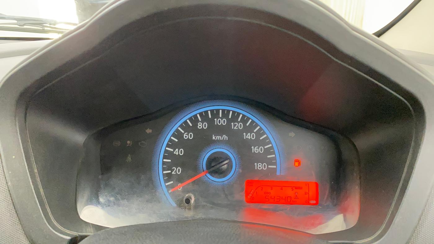 2019 Datsun Redi Go T (O), Petrol, Manual, 54,512 km, Odometer Image