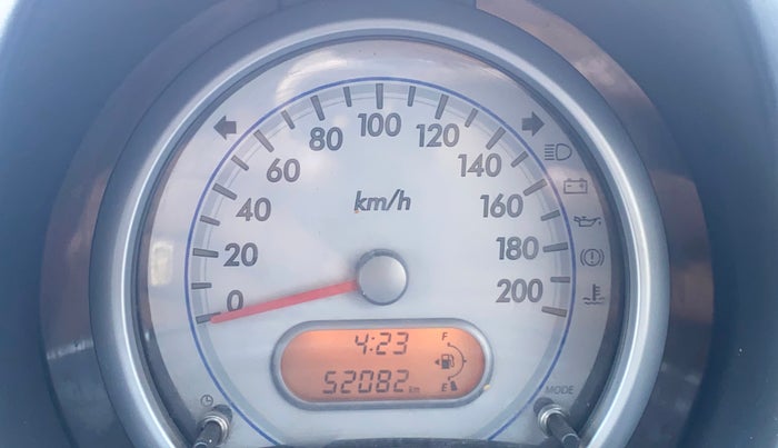 2014 Maruti Ritz ZXI, Petrol, Manual, 52,114 km, Odometer Image