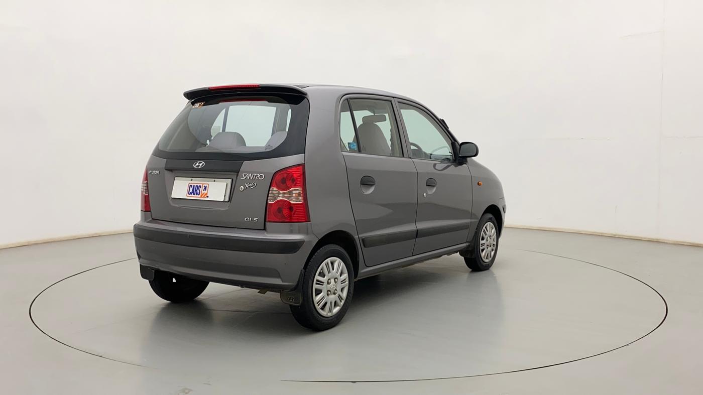 2012 Hyundai Santro Xing GLS, Petrol, Manual, 42,483 km, Right Back Diagonal