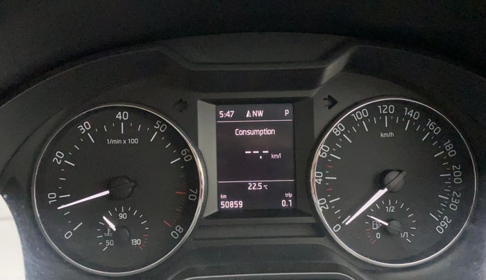2017 Skoda Octavia STYLE PLUS AT 1.8 TSI, Petrol, Automatic, 50,858 km, Odometer Image