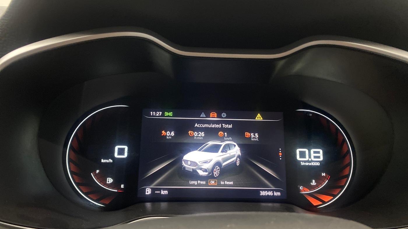 2022 MG ASTOR SMART 1.5 MT, Petrol, Manual, 38,946 km, Odometer Image