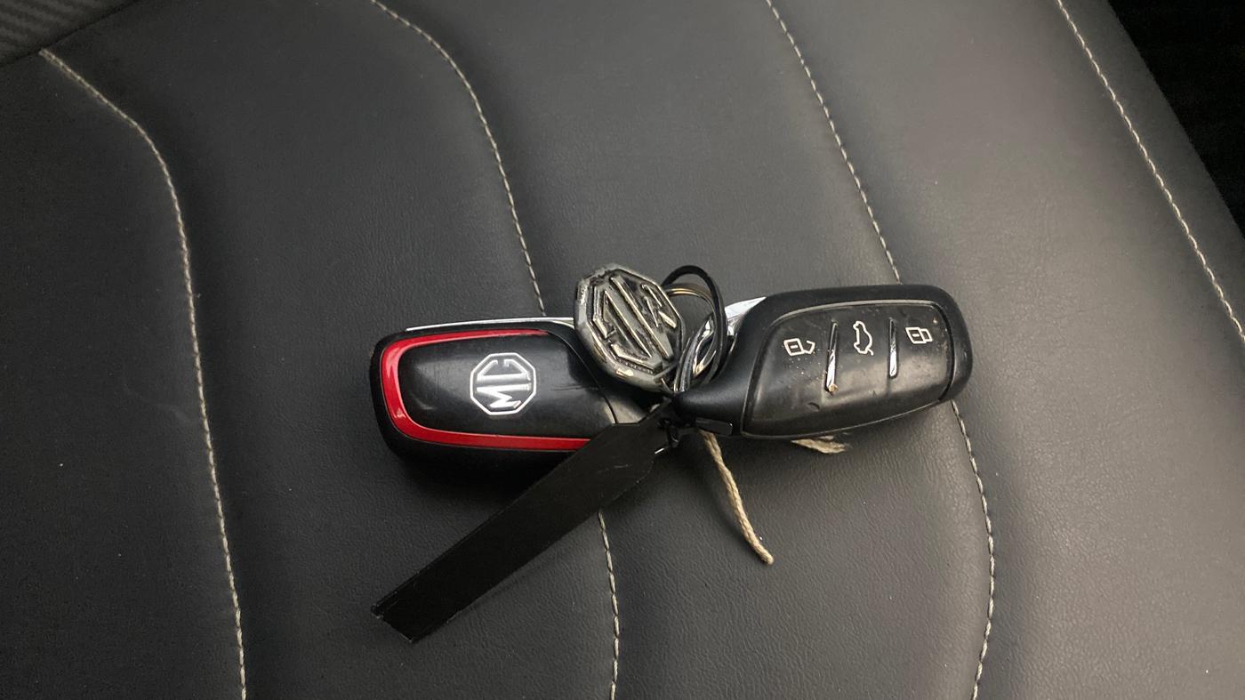 2022 MG ASTOR SMART 1.5 MT, Petrol, Manual, 38,946 km, Key Close Up
