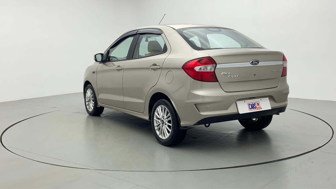 2018 Ford Figo Aspire 1.2 TITANIUM PETROL, Petrol, Manual, 31,027 km, Left Back Diagonal (45- Degree) View