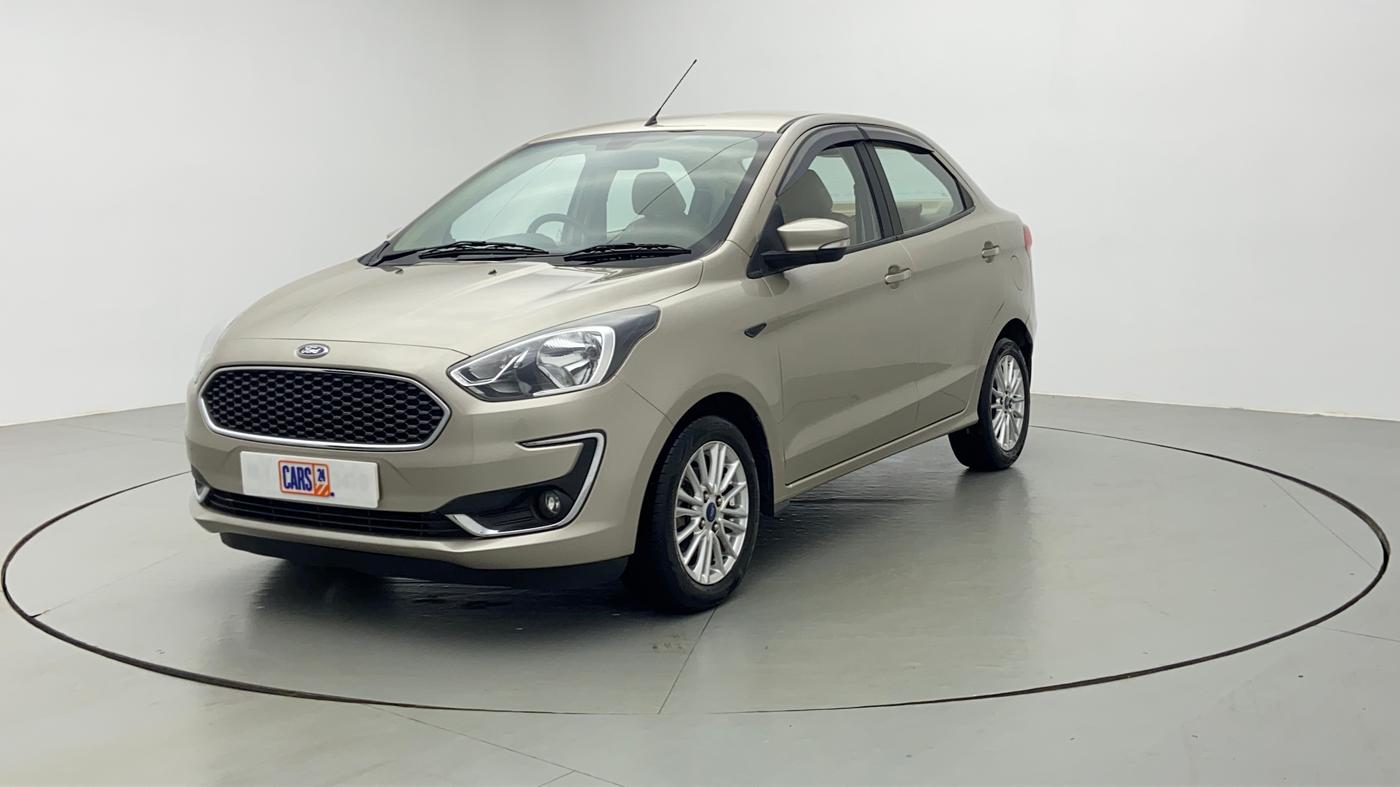 2018 Ford Figo Aspire 1.2 TITANIUM PETROL, Petrol, Manual, 31,027 km, Left Front Diagonal (45- Degree) View