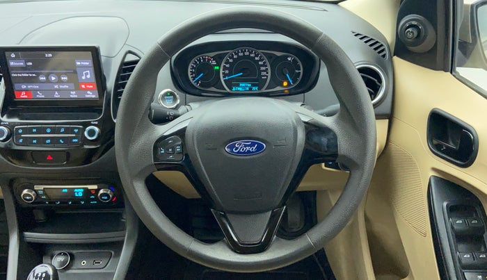 2018 Ford Figo Aspire 1.2 TITANIUM PETROL, Petrol, Manual, 31,027 km, Steering Wheel Close-up