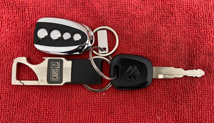 2021 Maruti New Wagon-R LXI CNG 1.0 L, CNG, Manual, 16,015 km, Key Close Up