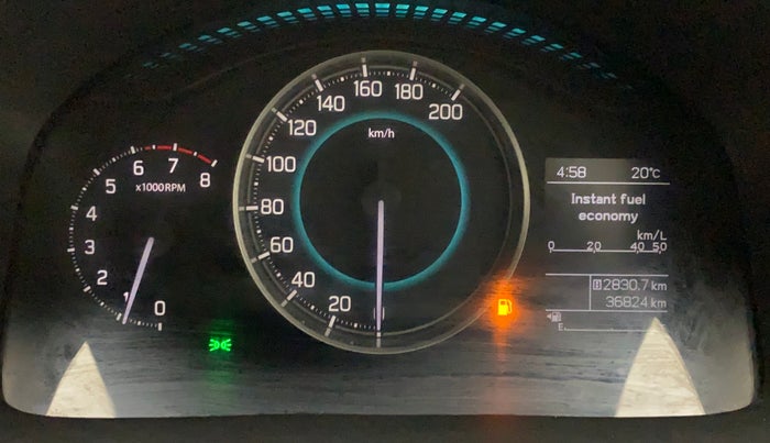 2018 Maruti IGNIS ALPHA 1.2, Petrol, Manual, 36,824 km, Odometer Image