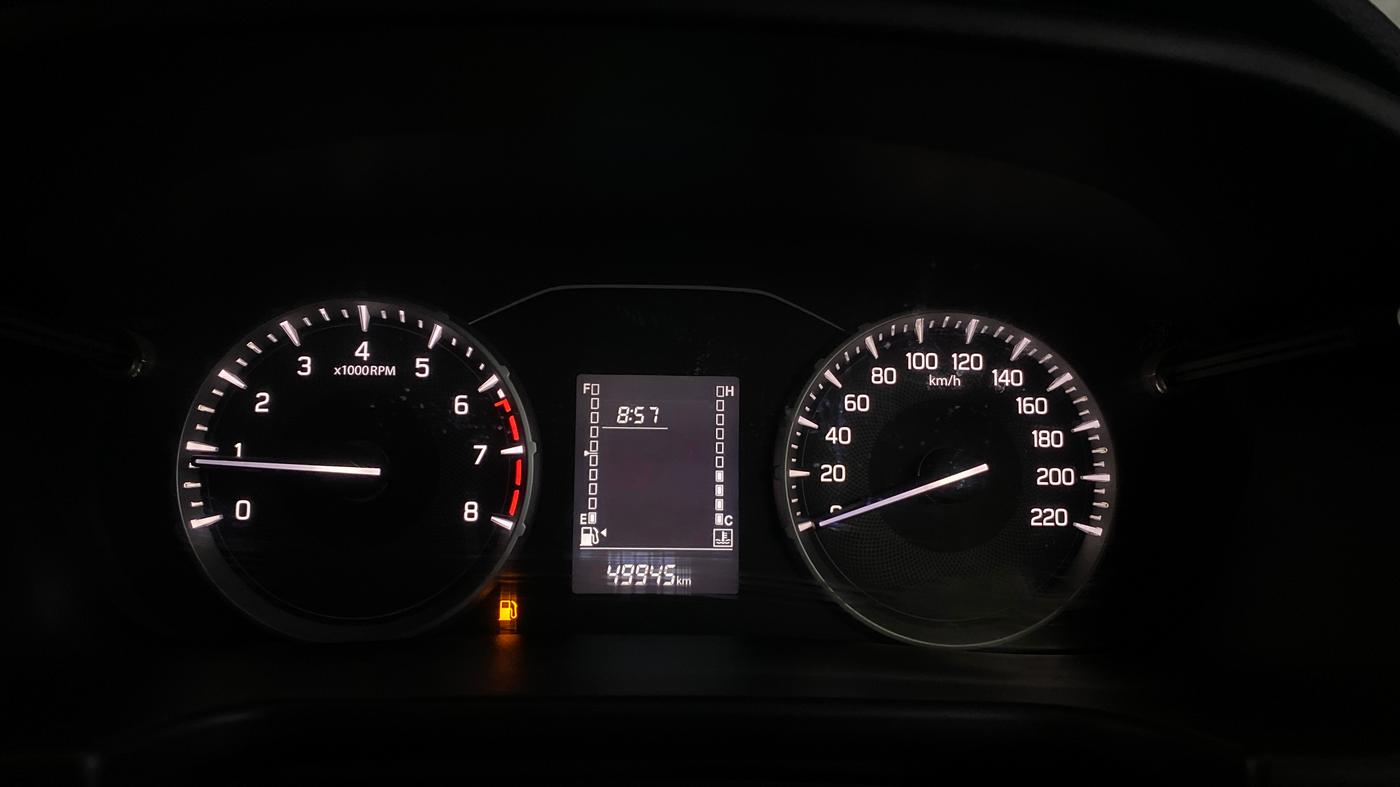 2023 Maruti BREZZA LXI, Petrol, Manual, 49,395 km, Odometer Image
